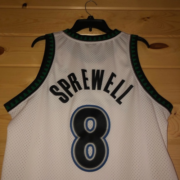 Timberwolves Sprewell Jersey - Picture 2 of 8
